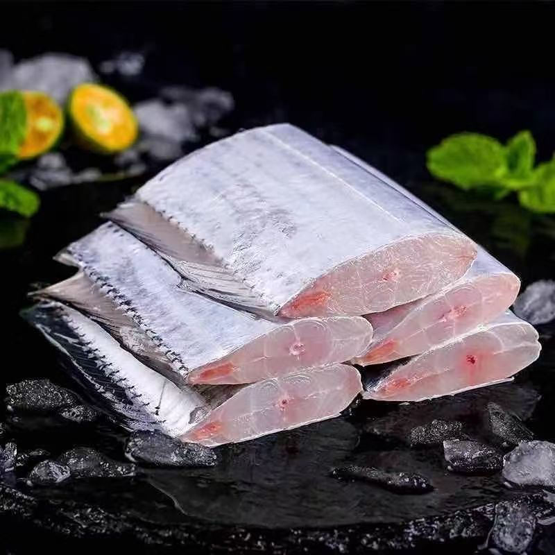 【带鱼中段拍5斤送3斤到手8斤】黄海湾小眼睛油带鱼 8斤4包装 多仓顺丰包邮S