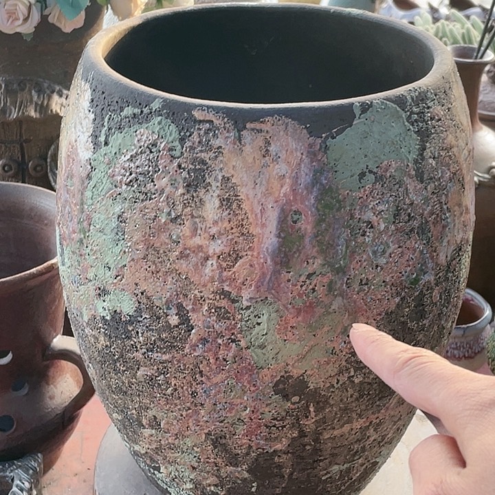紫砂花盆瑕疵21.32花盆
