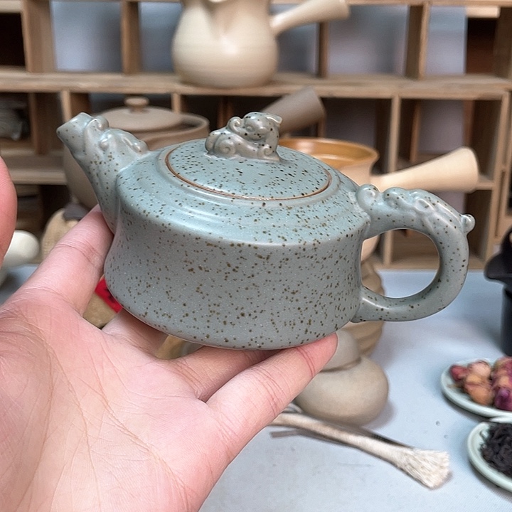 壶老段烧陶瓷茶器！