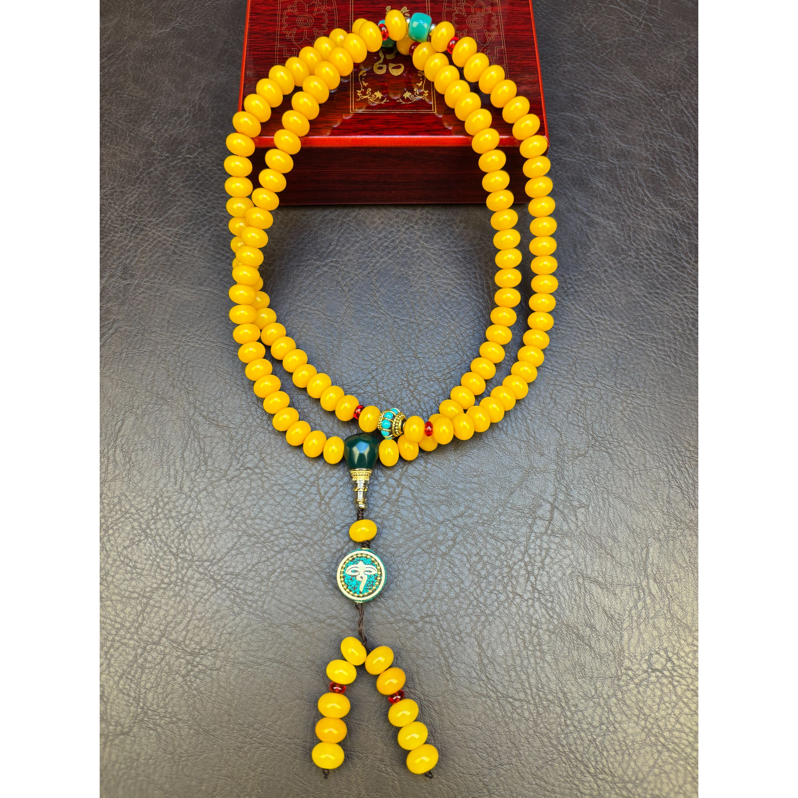 080 菩提108珠精品吊坠xk080（无礼盒）