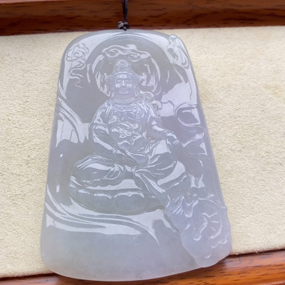 翡翠未镶嵌颈饰吊坠
