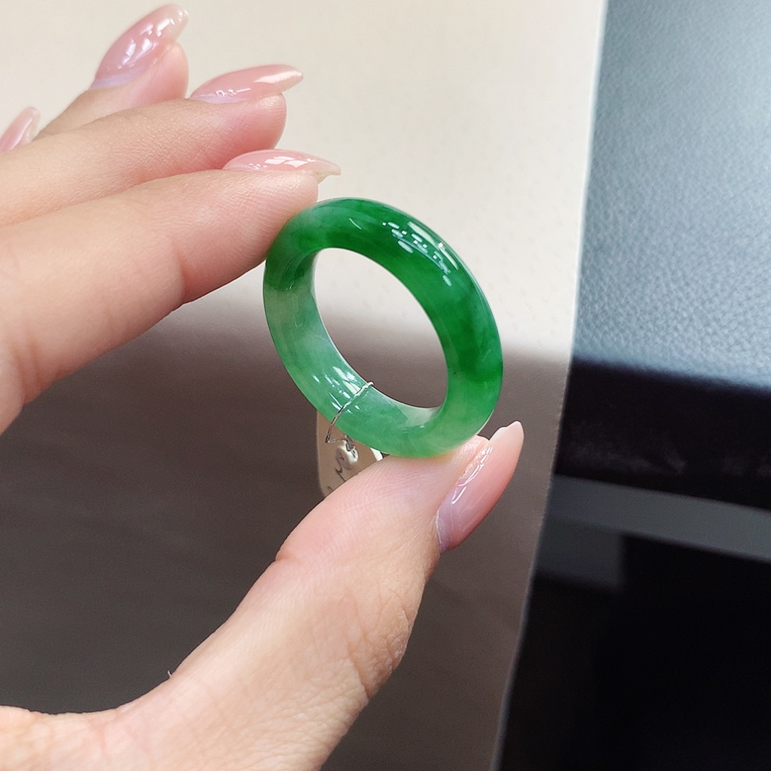 未镶嵌戒圈翡翠21号