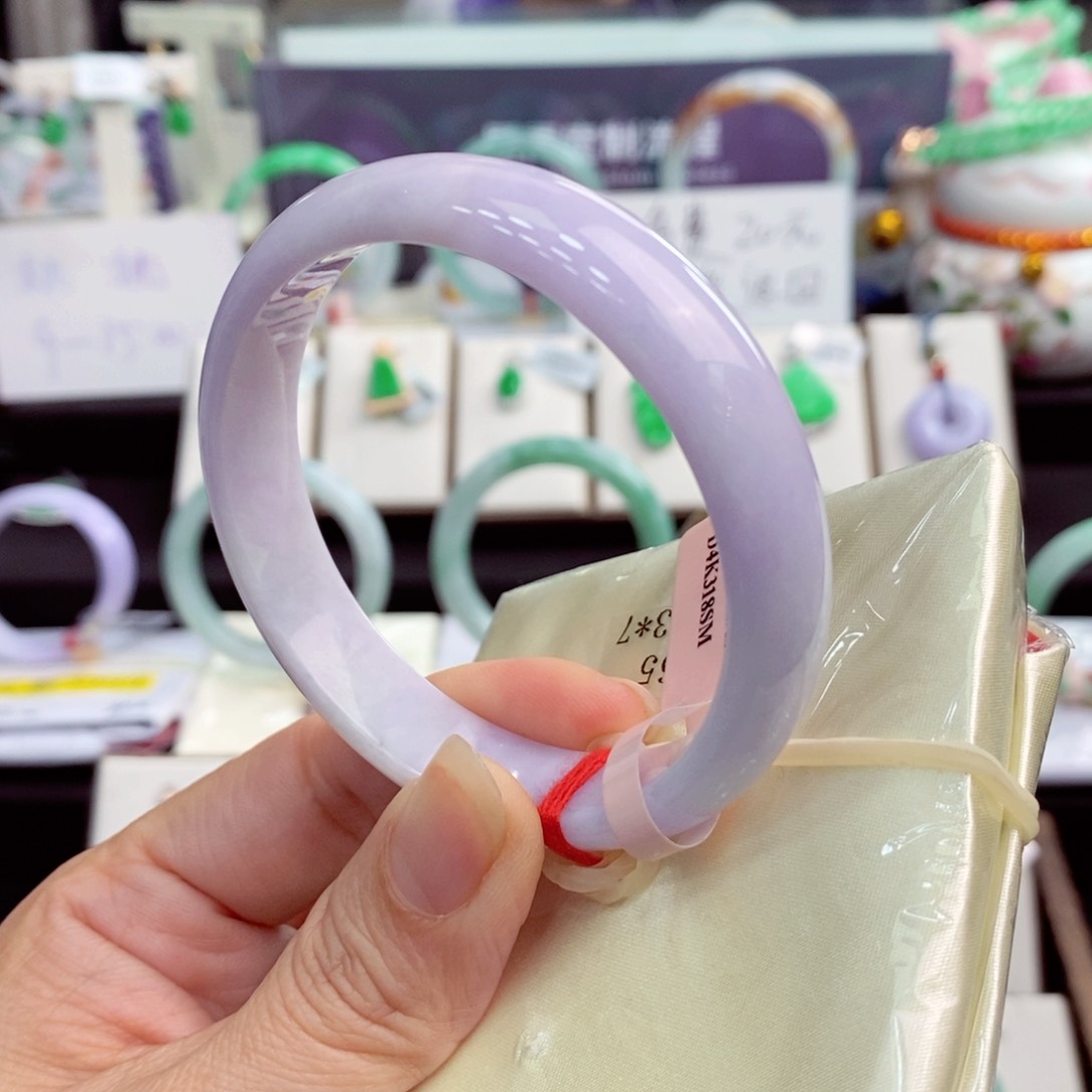 翡翠手镯未镶嵌57正