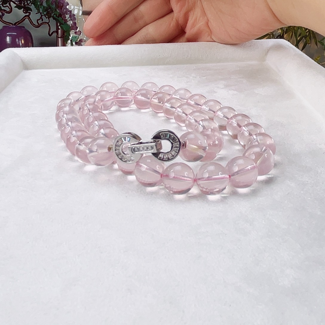 水晶颈饰未镶嵌水晶10.5