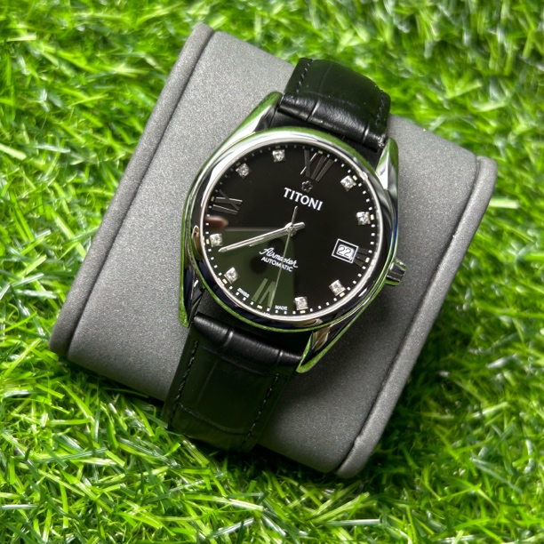 95新 Titoni/梅花1 梅花空霸自动机械表径38.5