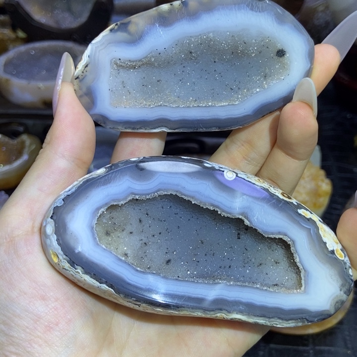未镶嵌珠宝半成品水晶聚宝盆