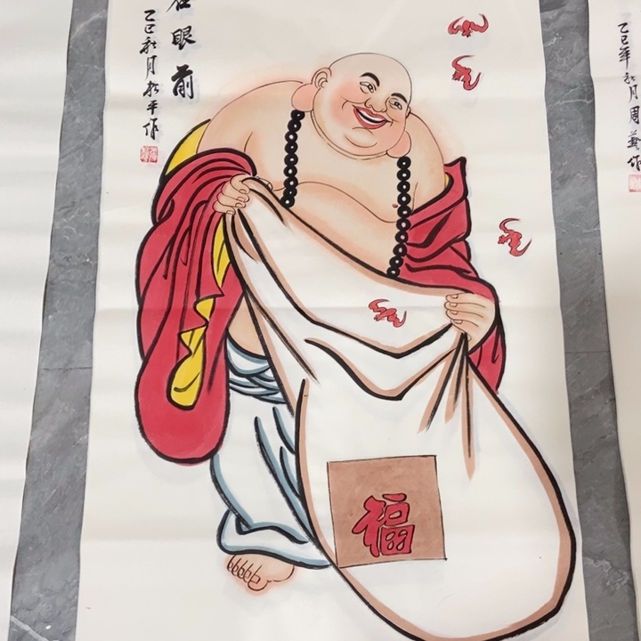 枕书斋画廊的直播间