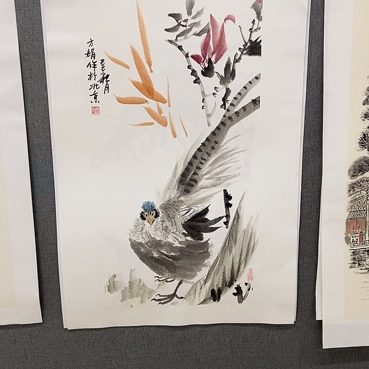 国画手寫手繪作品300