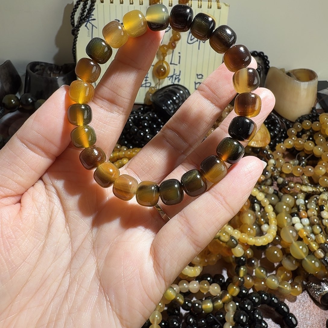 3***0驴蹄子半山半水手串10