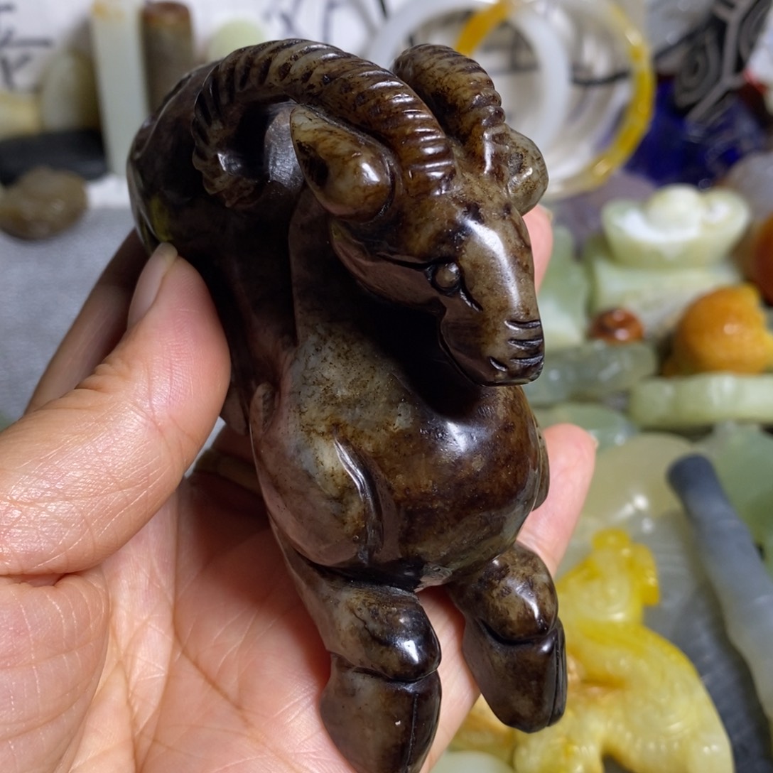 槐***师和田玉（糖玉）未镶嵌颈饰