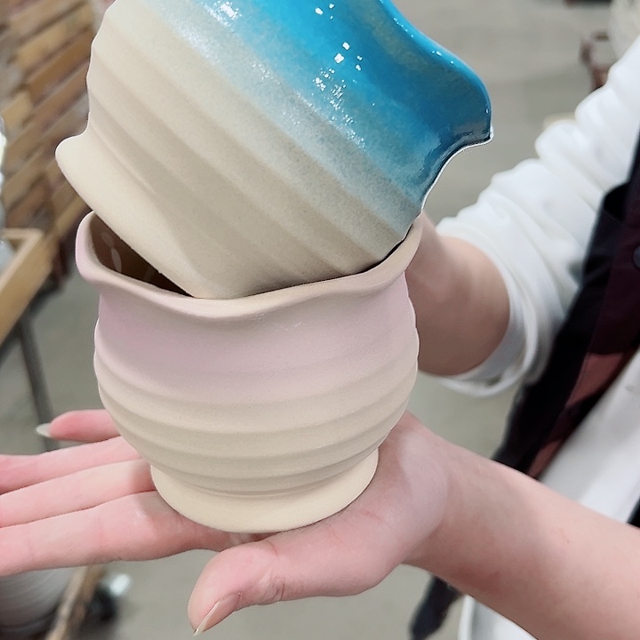 有孔.凑满10元发货多肉陶瓷花盆！