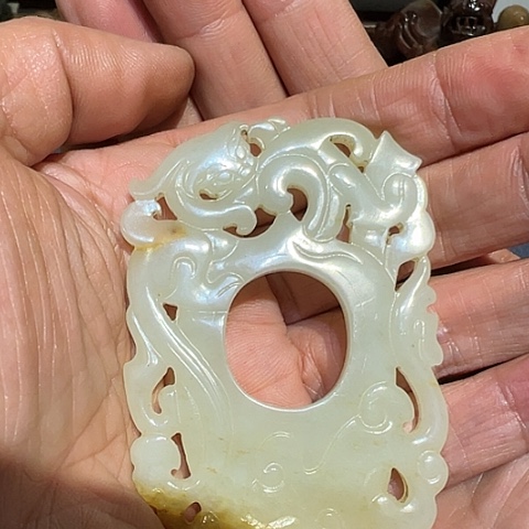 未镶嵌和田玉（糖玉）珠宝奇石玉**烽