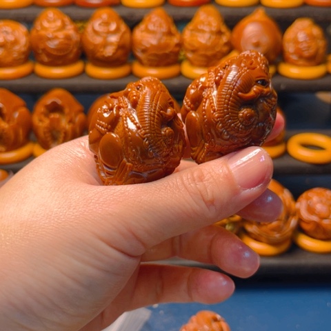 核桃手串/手链卍橄榄核