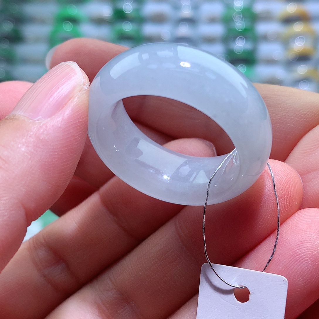 翡翠戒指未镶嵌30号