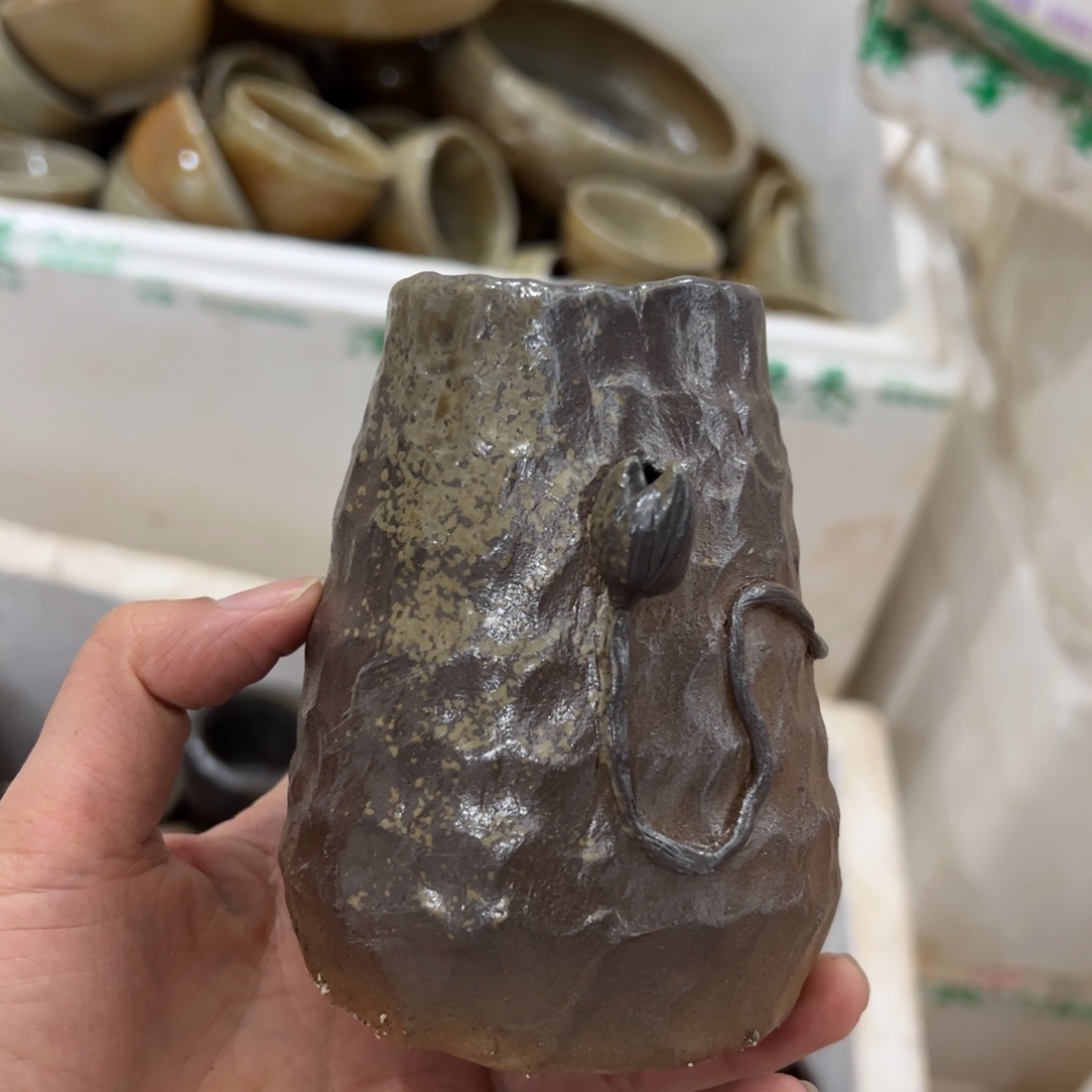 贵台龙窑柴烧茶壶119