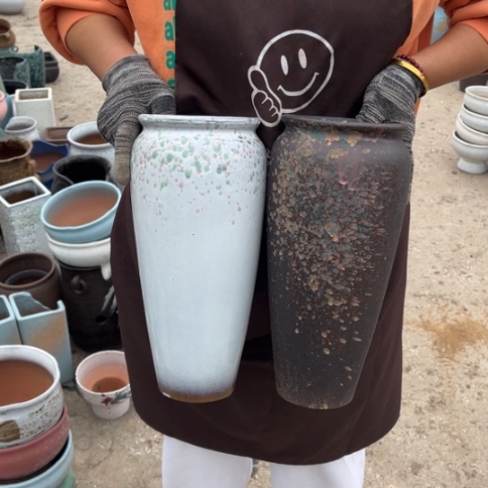 红陶口13高32正品