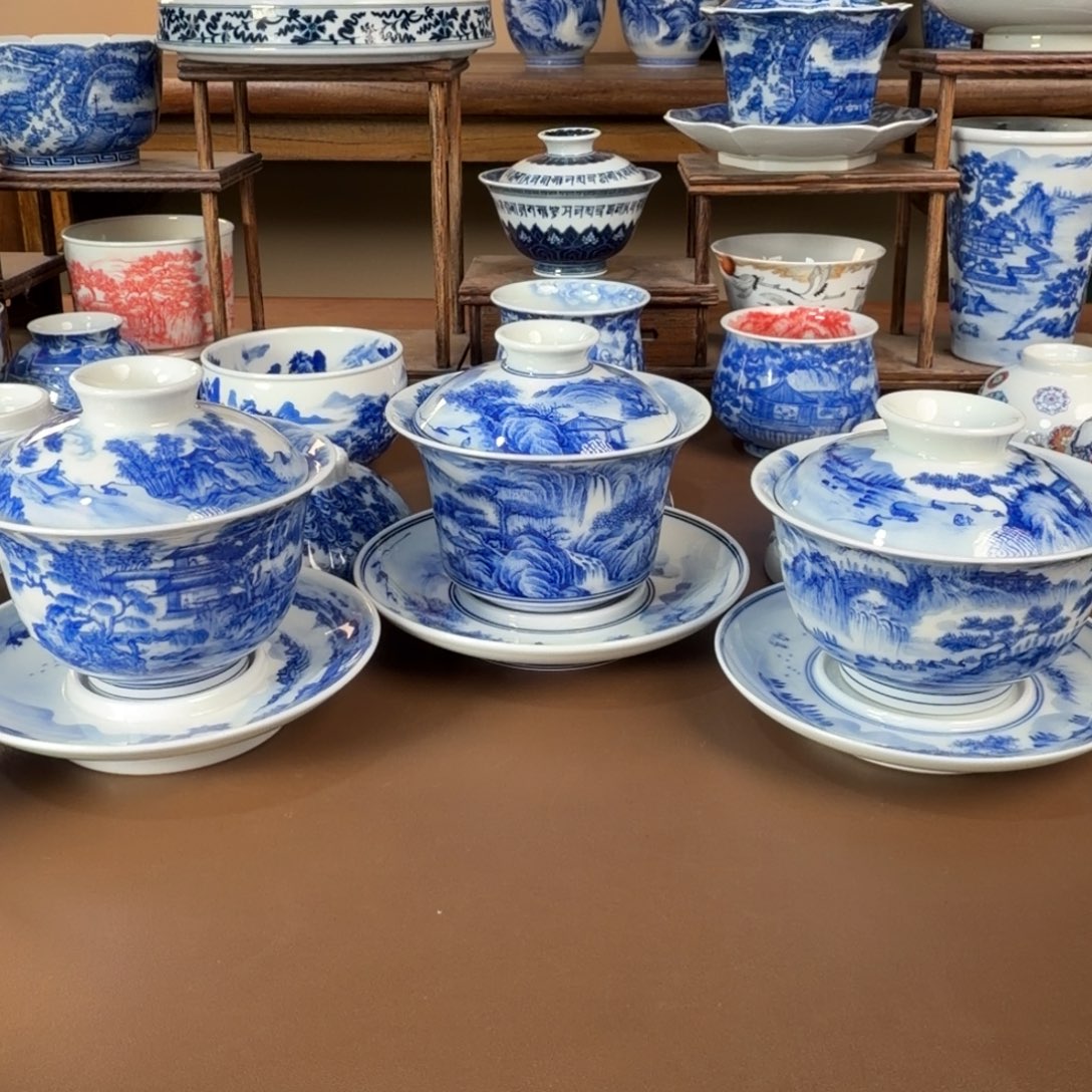 Y***A景德镇陶瓷手工手绘