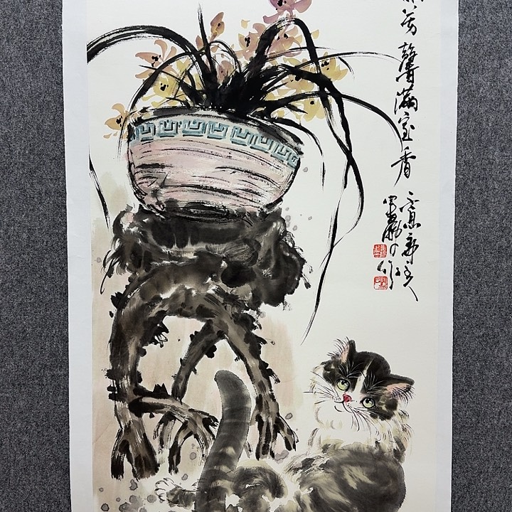 国画娄鹏老师手绘作品