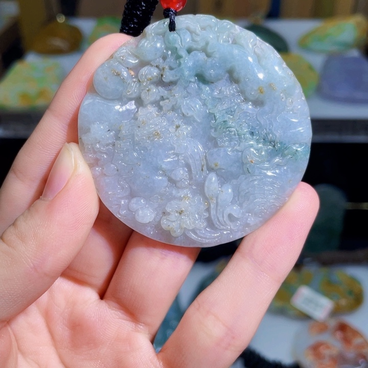 吊坠(不含链)未镶嵌翡翠G18