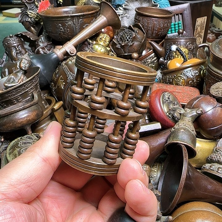 铜器办公室茶室摆件