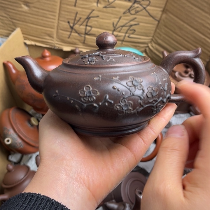 茶壶段泥紫砂壶等