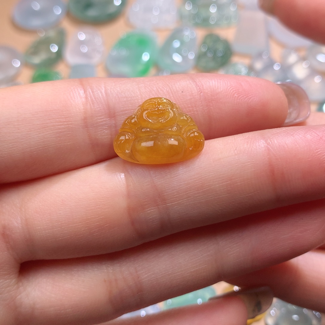 定制翡翠未镶嵌佛