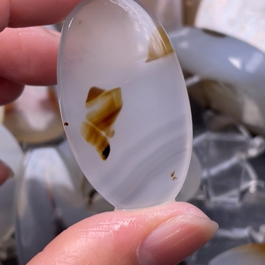 玛瑙/玉髓吊坠(不含链)未镶嵌