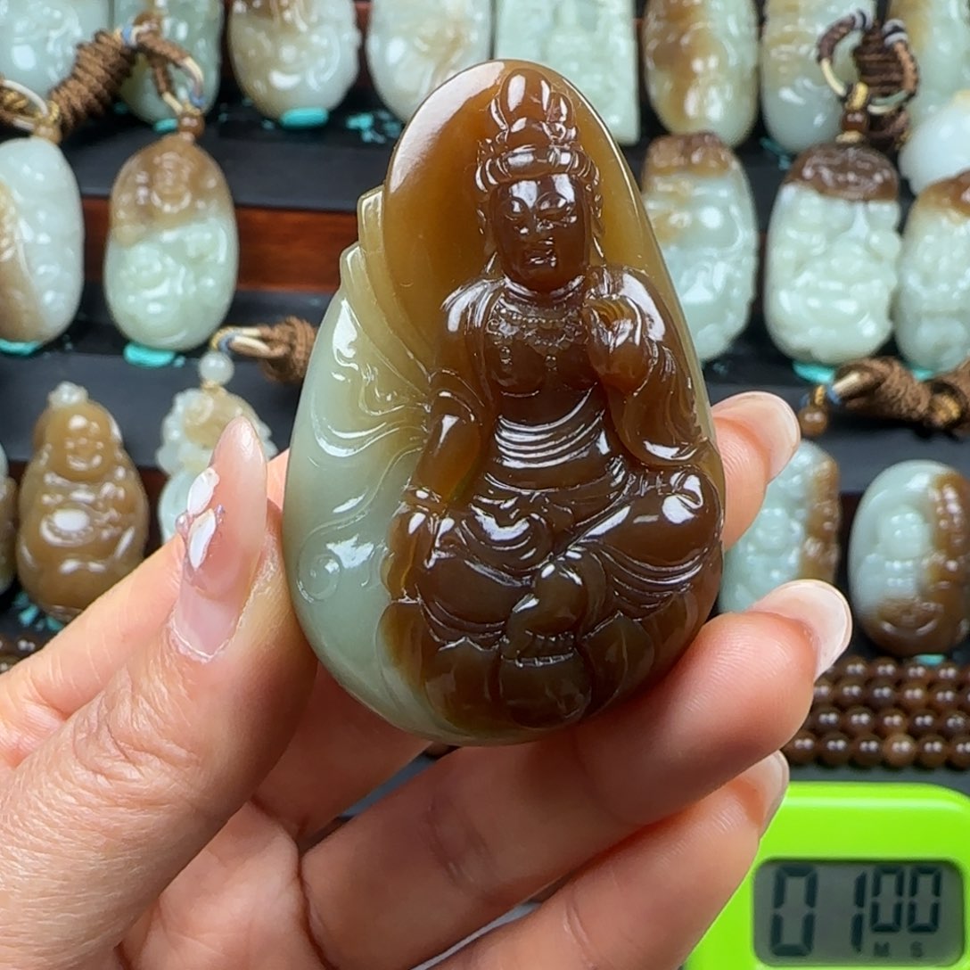 和田玉挂件未镶嵌