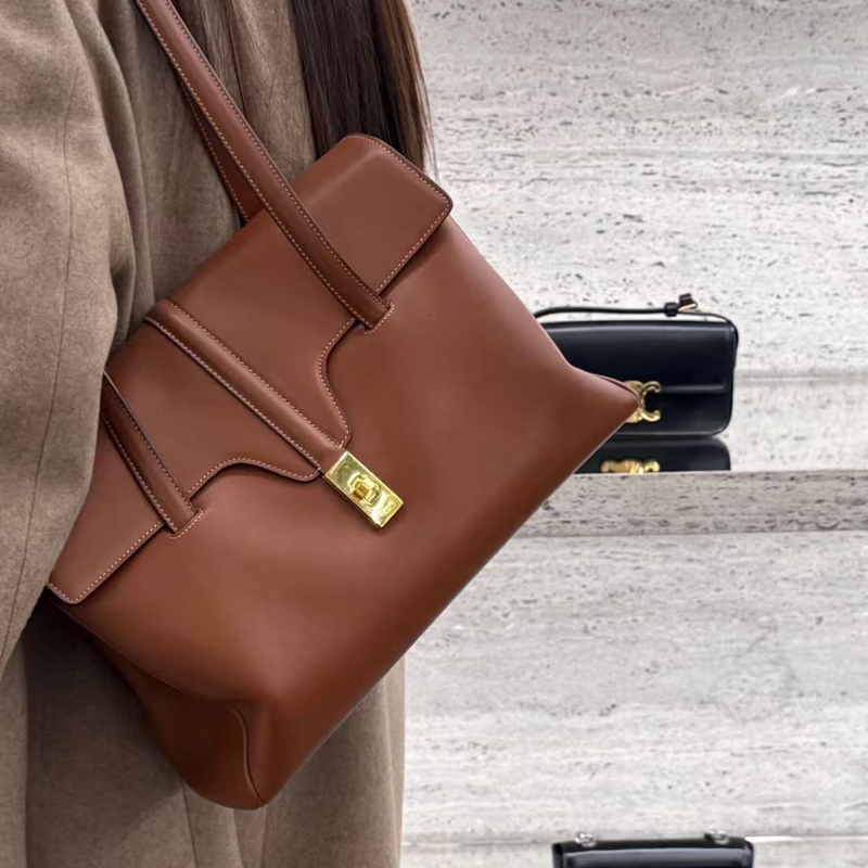 95新 Celine/思琳 思琳   中号soft 16 托特包 单肩手提包-4