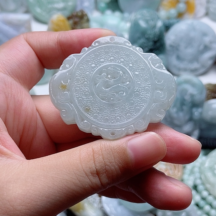 吊坠(不含链)未镶嵌翡翠1