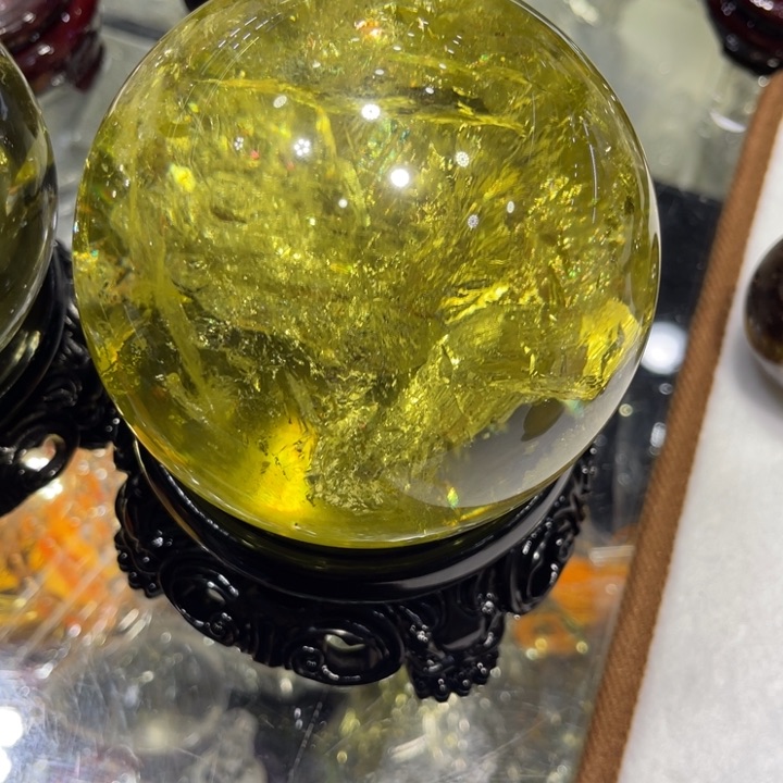 水晶水晶球未镶嵌人***多