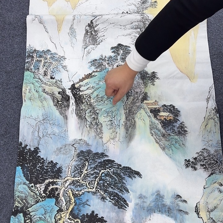 国画纯手绘国画作品