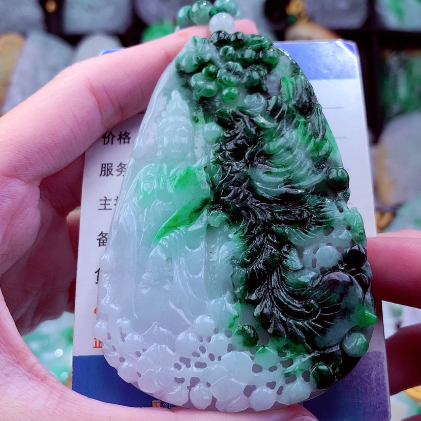 【闪购商品】翡翠颈饰未镶嵌天然