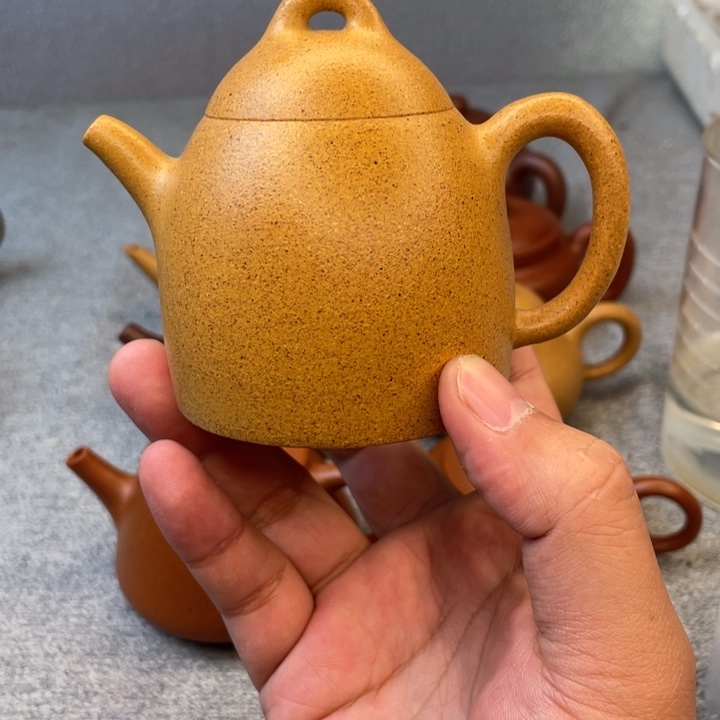 紫砂茶壶L*P全手工秦权