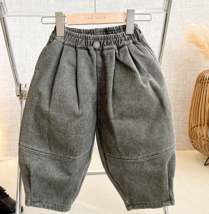 【时间沙漏】加绒牛仔裤