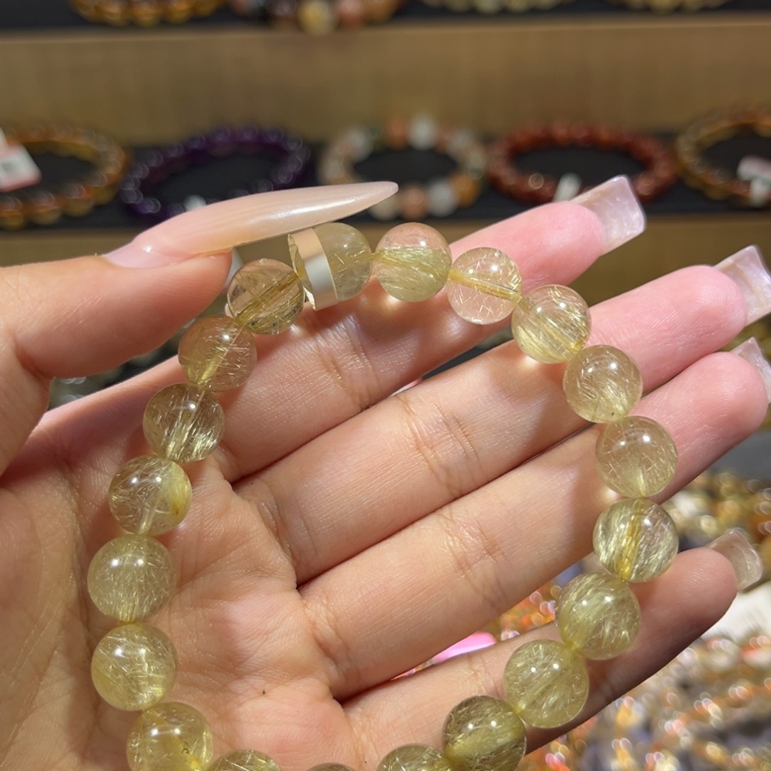 未镶嵌手链水晶发晶
