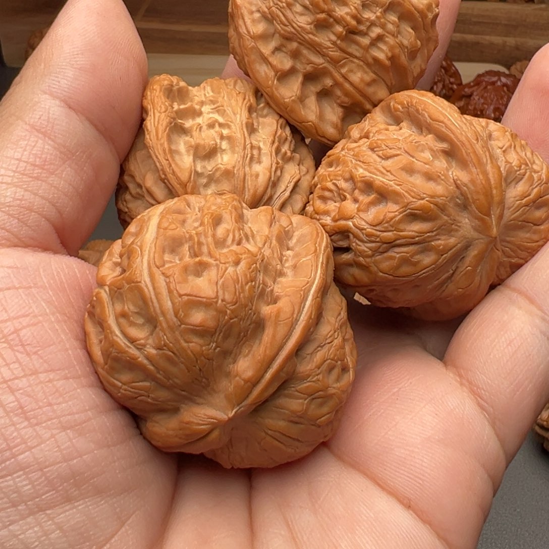 竹***鞋把件文玩核桃核桃