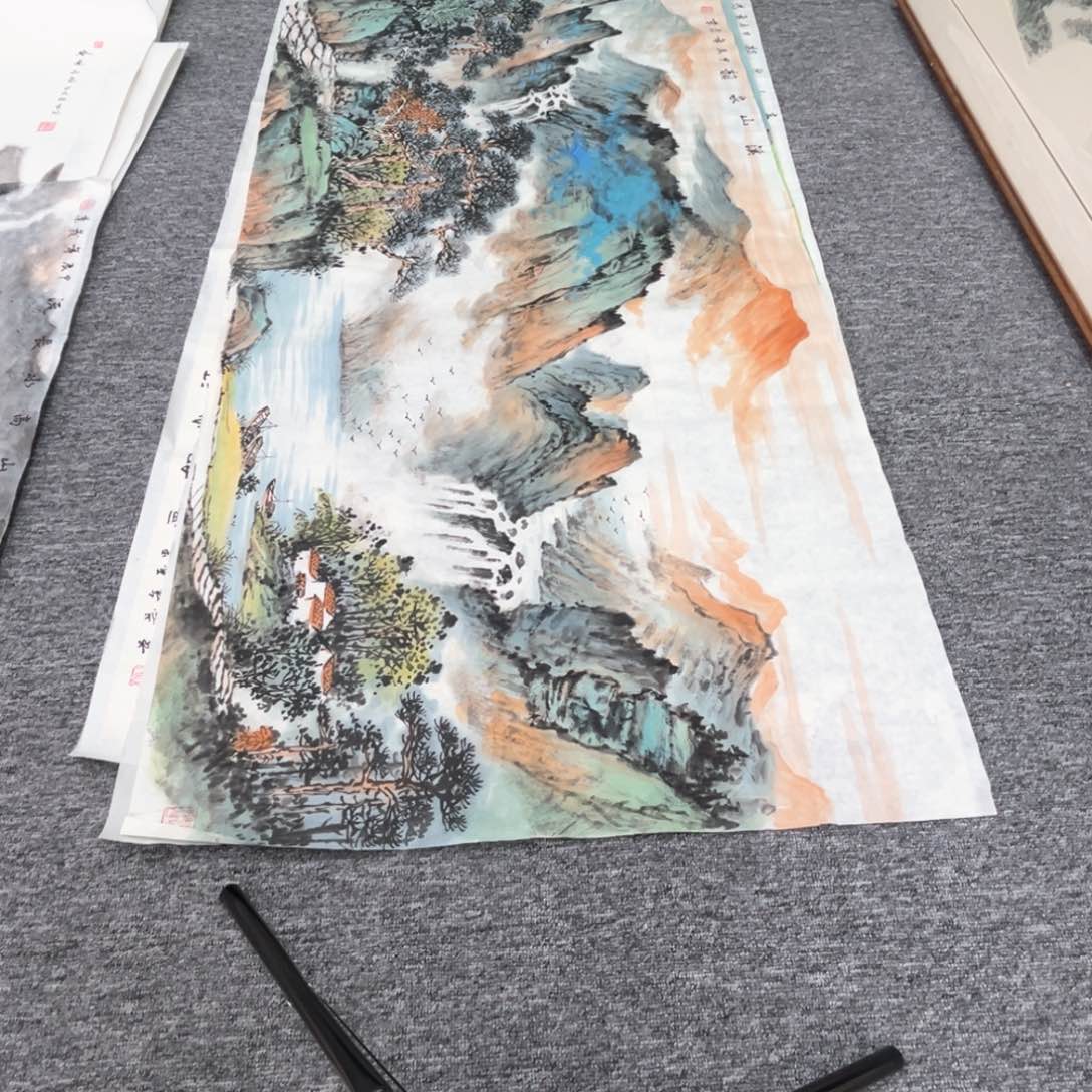 国画喵****物绘画绘画绘画