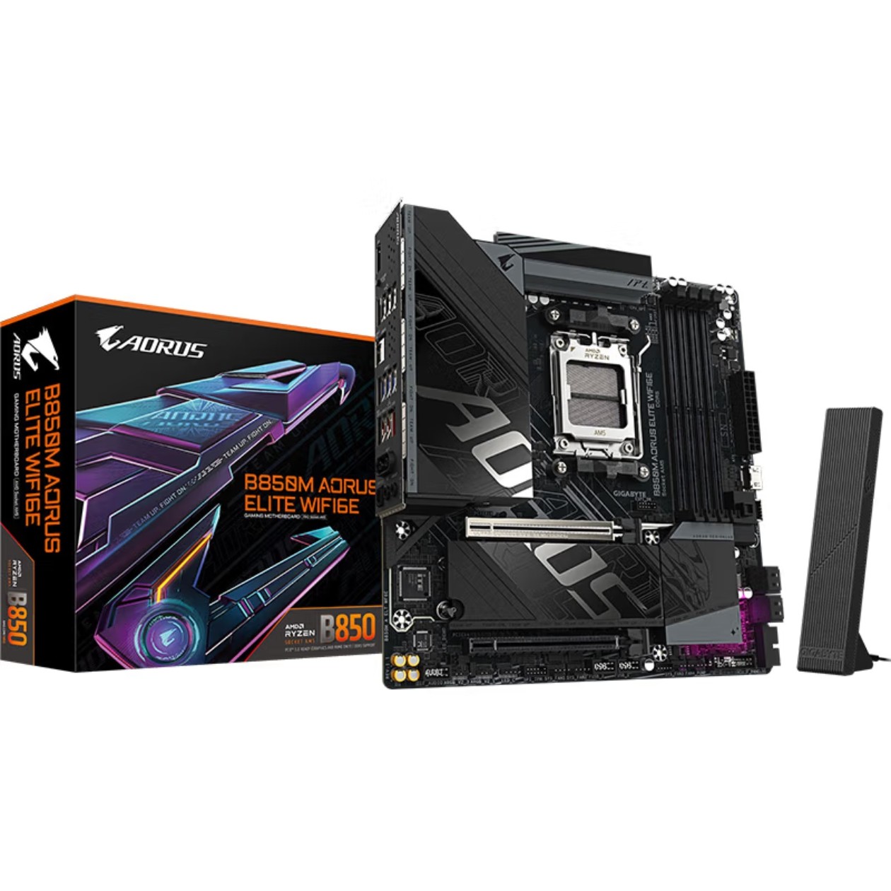 技嘉（GIGABYTE）小雕B850M AORUS ELITE WIFI6E主板DDR5全新正品