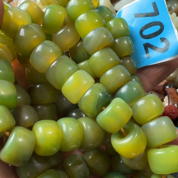 玛瑙/玉髓颈饰未镶嵌龙*