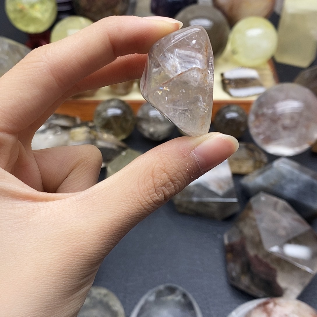 未镶嵌珠宝半成品水晶198水晶石