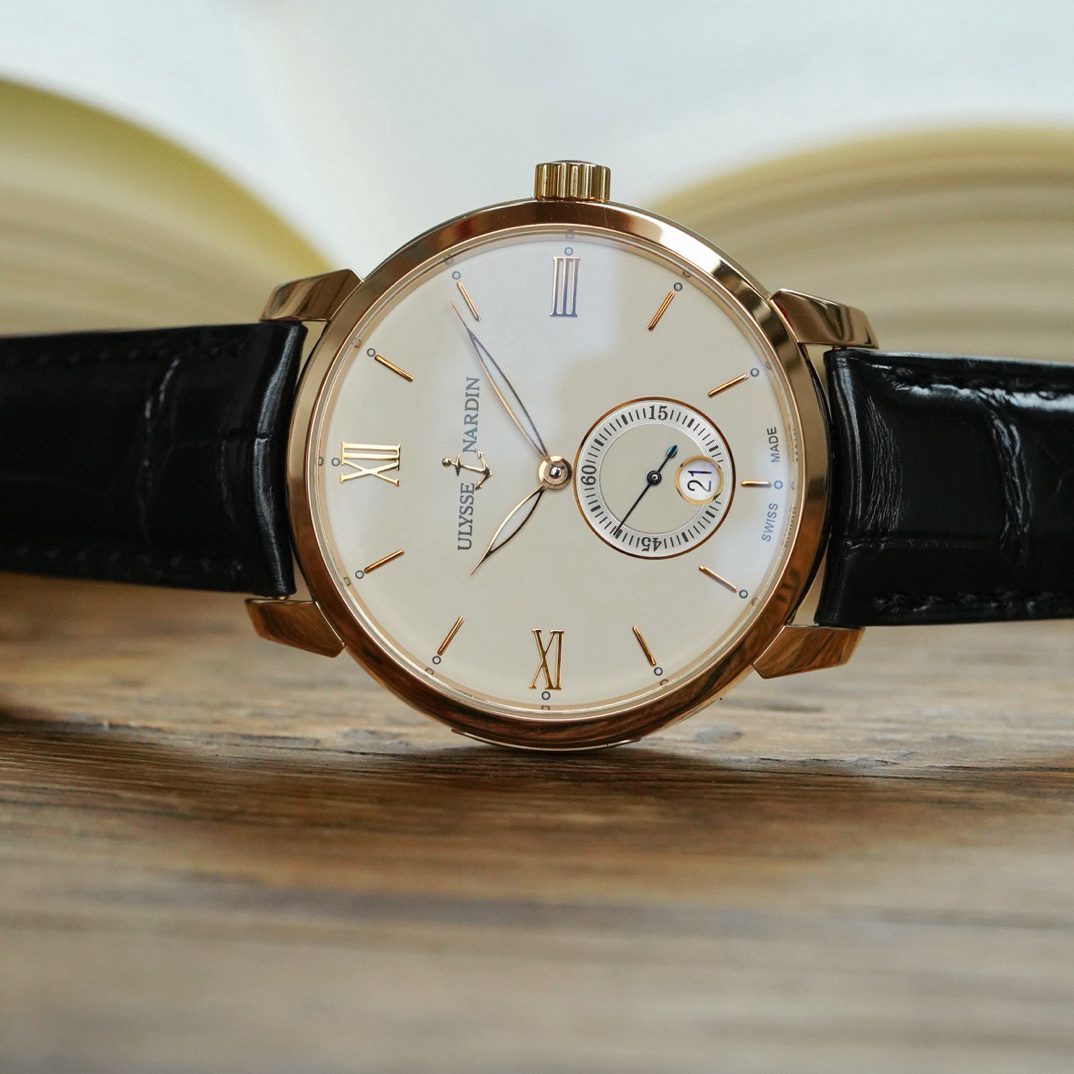 99新 Ulysse Nardin/雅典 型号3206-136-2/31  单表