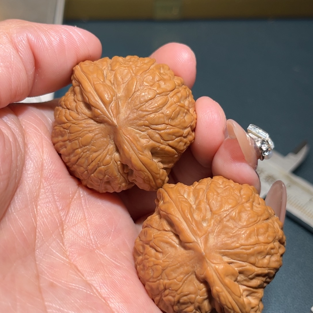 文玩核桃把件软*乾隆磨39