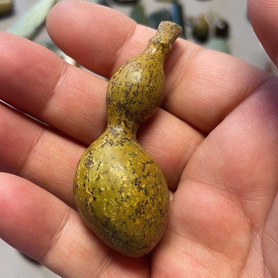 用***1岫岩河磨玉（透闪石质玉）未镶嵌挂件