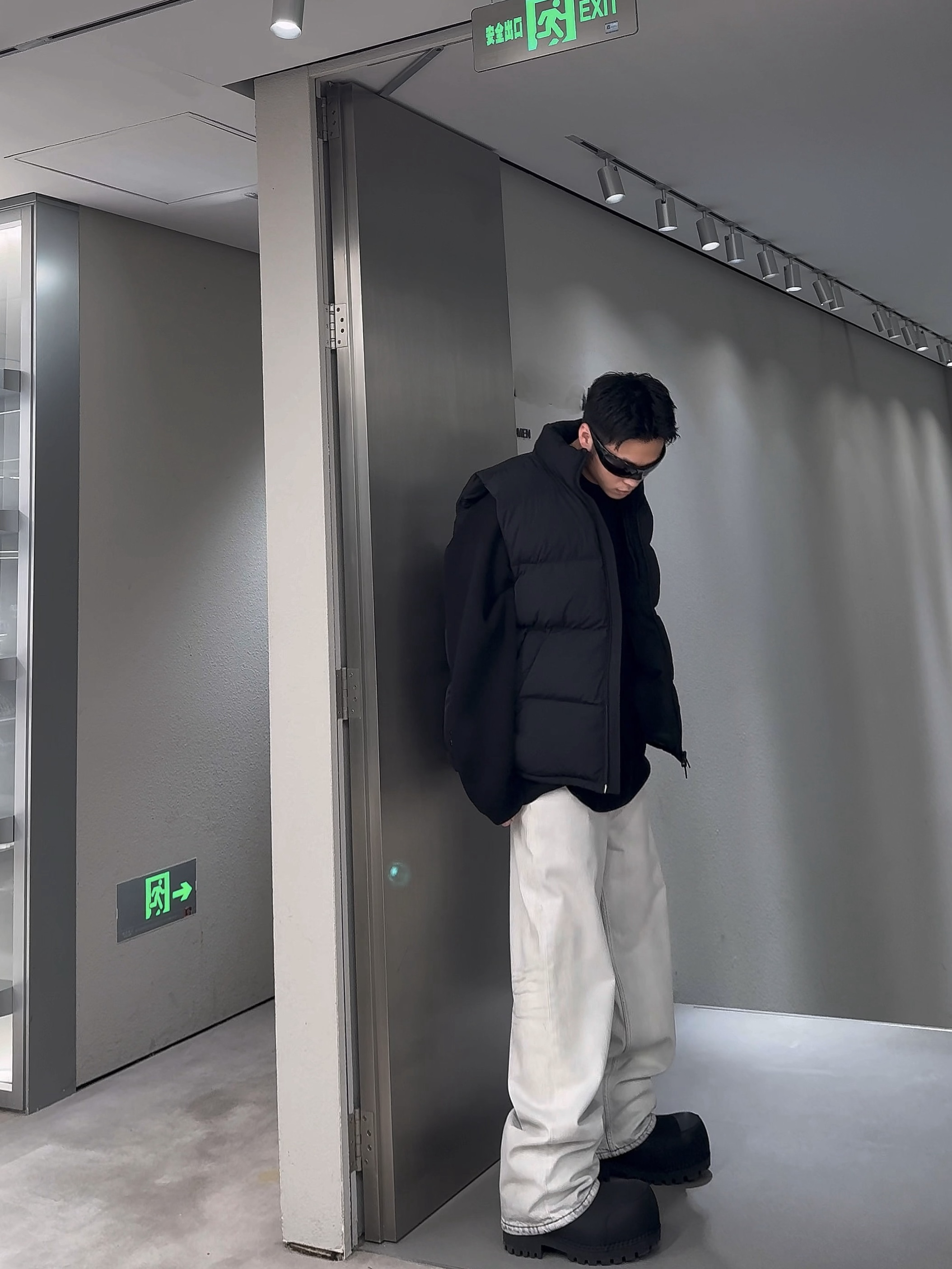 【D哥原样开发】8+滑雪系列白牛加绒牛仔裤宽松保暖直筒版型百搭