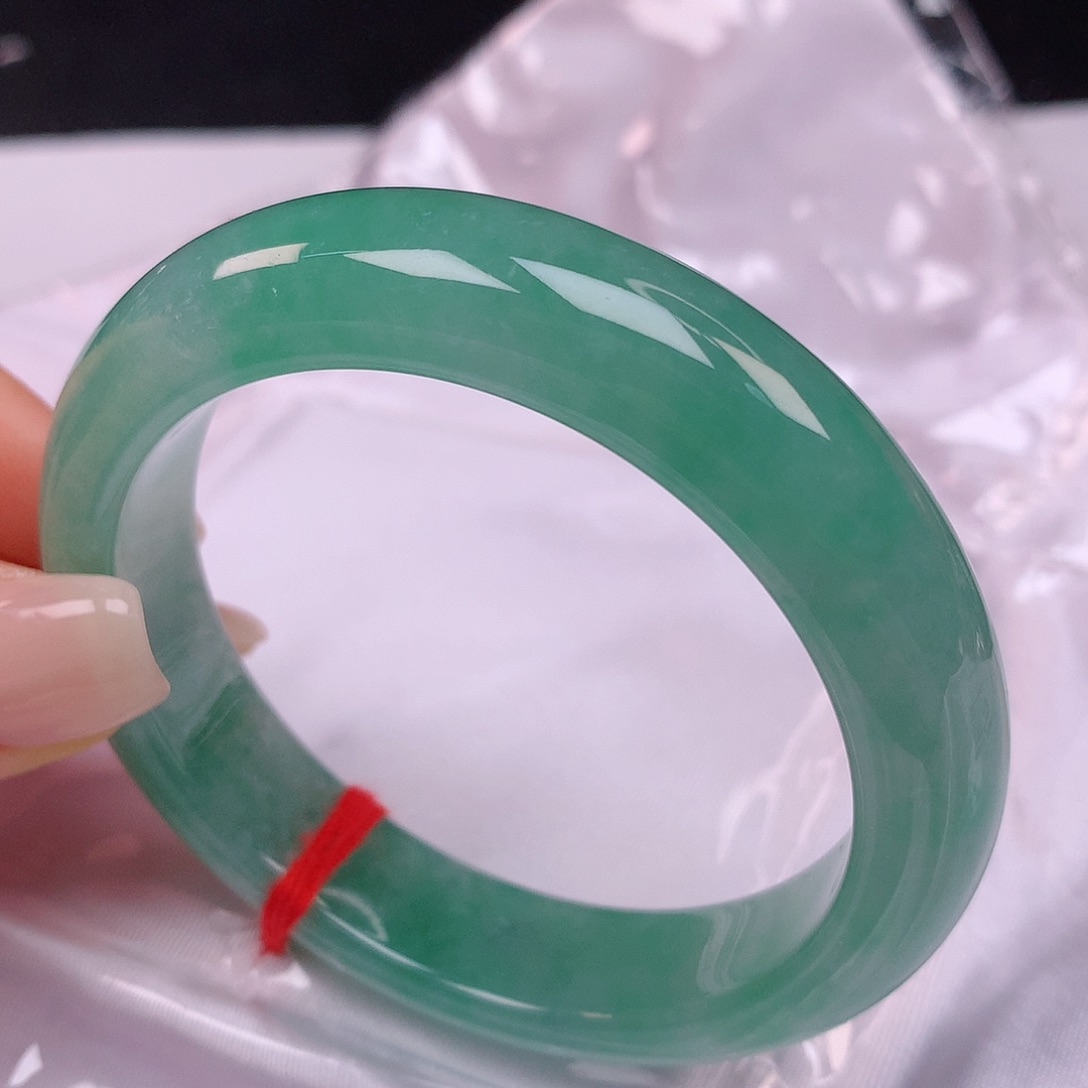 【闪购商品】翡翠手镯未镶嵌02 52+翡翠手镯