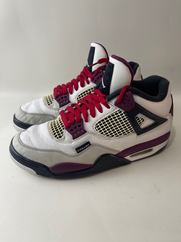 90新 maje 41码 AJ4白紫 后跟瑕疵 二手不退换 公价2999 编号6792