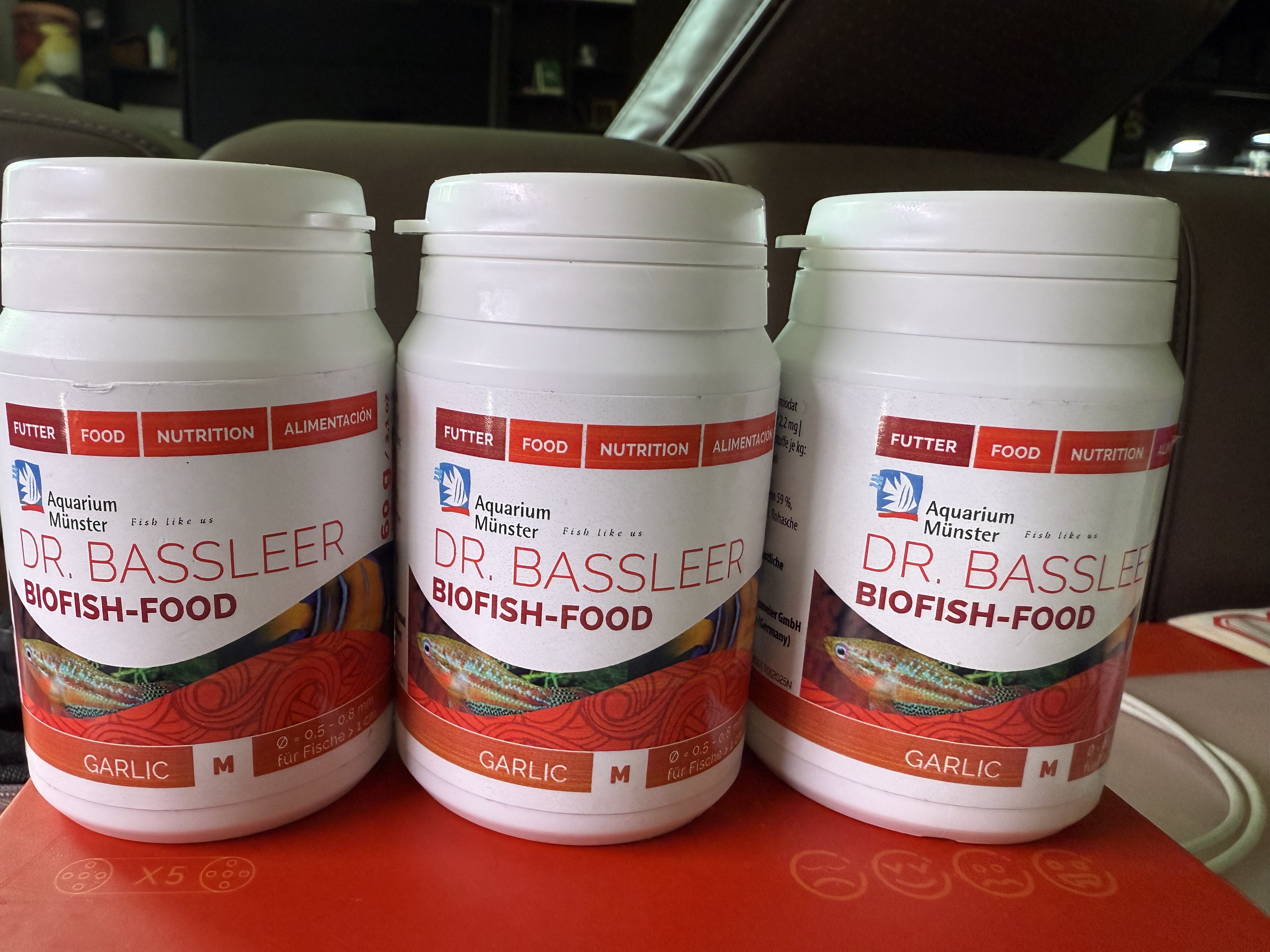 Aquarium Münster 莫斯特颗粒鱼粮（大蒜素）