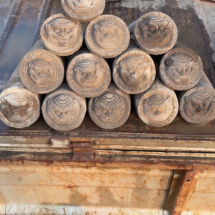 同***君石材瓦当精品不包邮好看