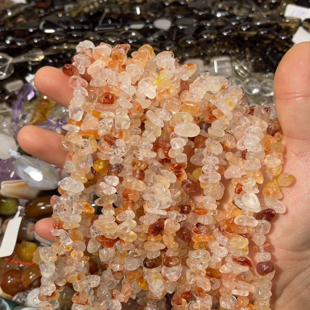 银S925镶嵌珠宝半成品紫晶锦鲤浇花碎石四圈